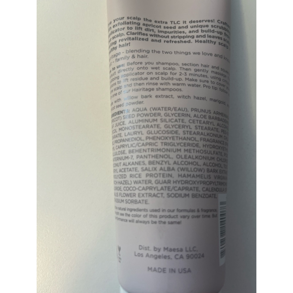 Women's Hairitage Restart Button Scalp Exfoliator 6 fl oz Beige White - Picture 6 of 7